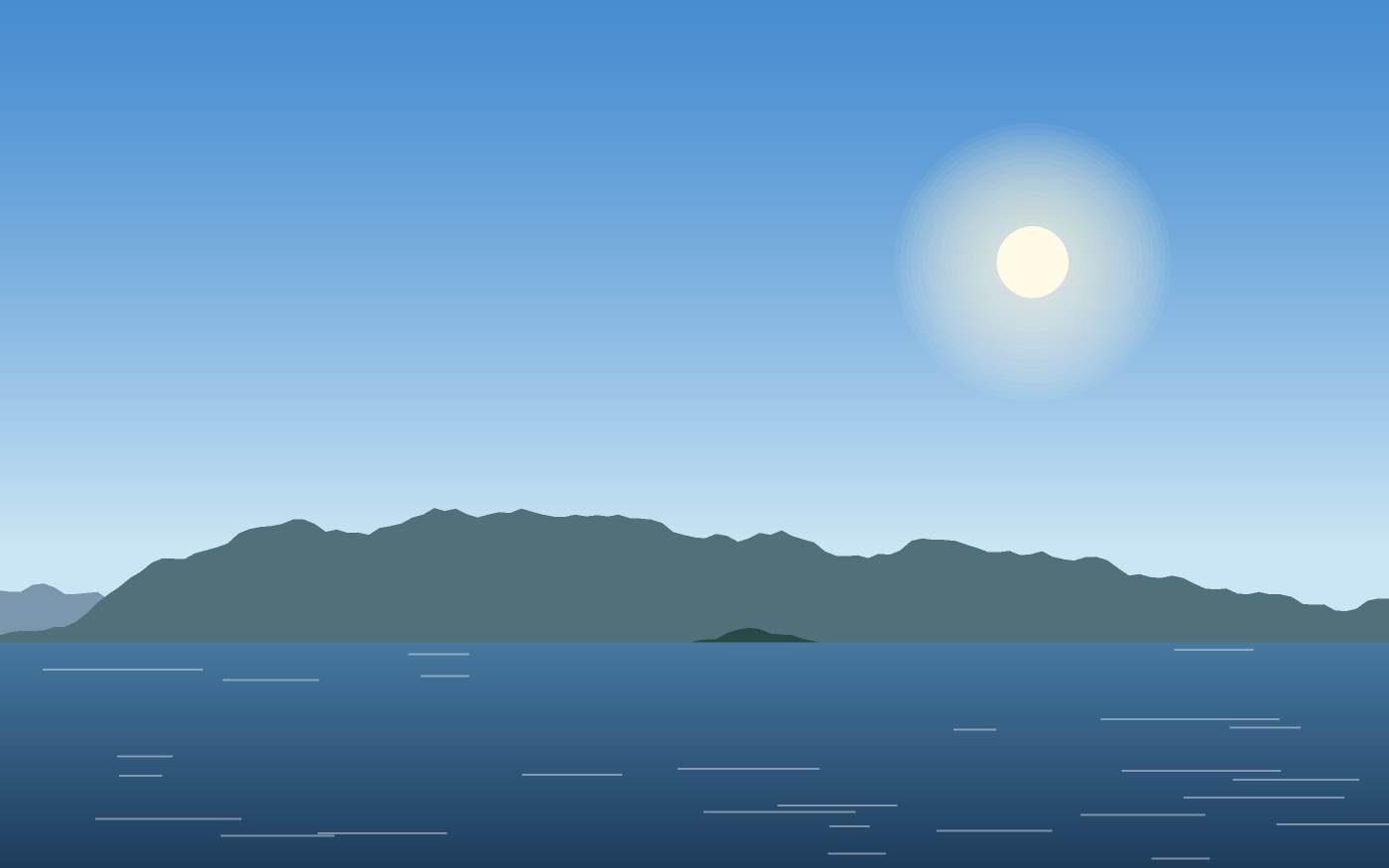 Landschaftsillustration