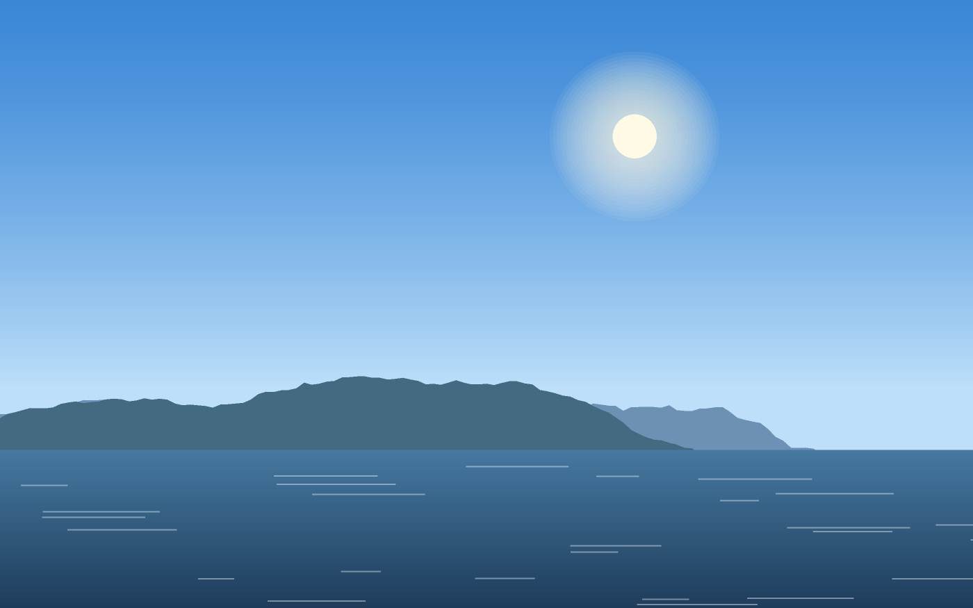 Landschaftsillustration