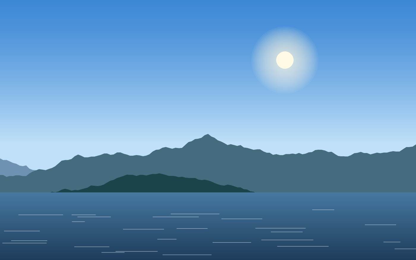 Landskabsillustration