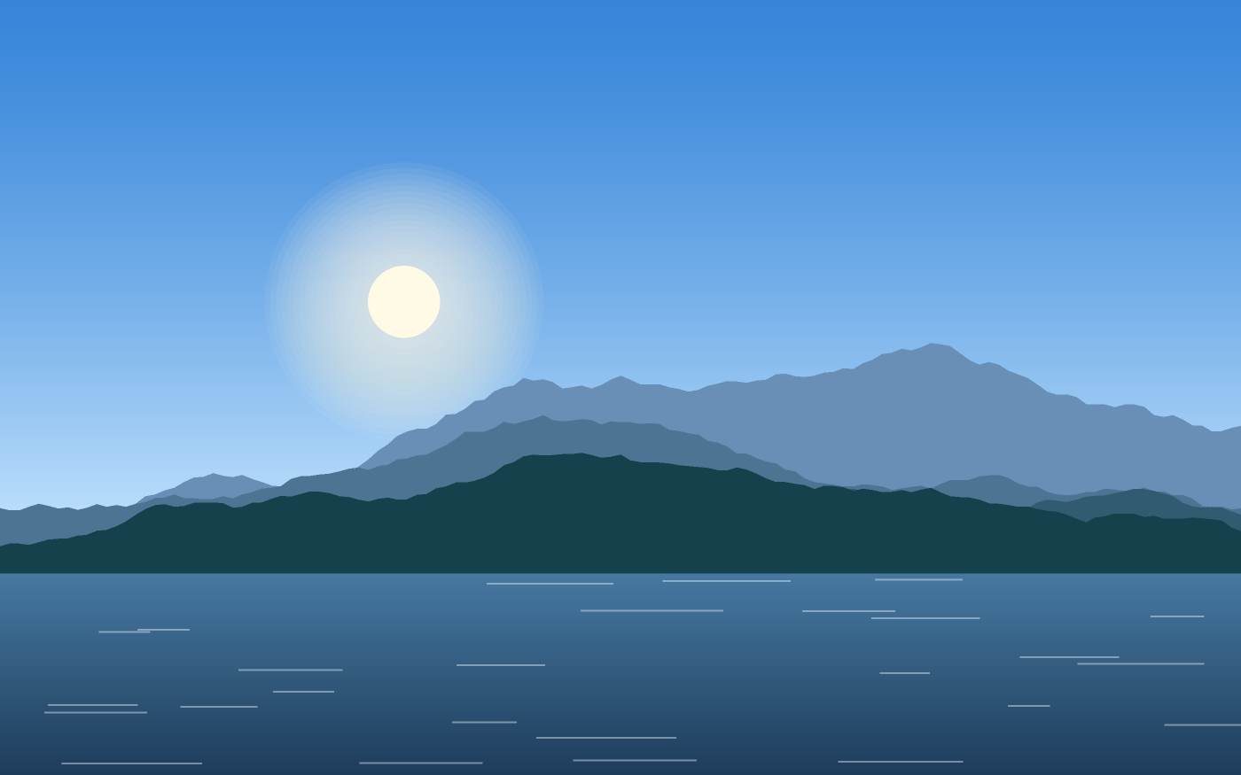 Landskabsillustration