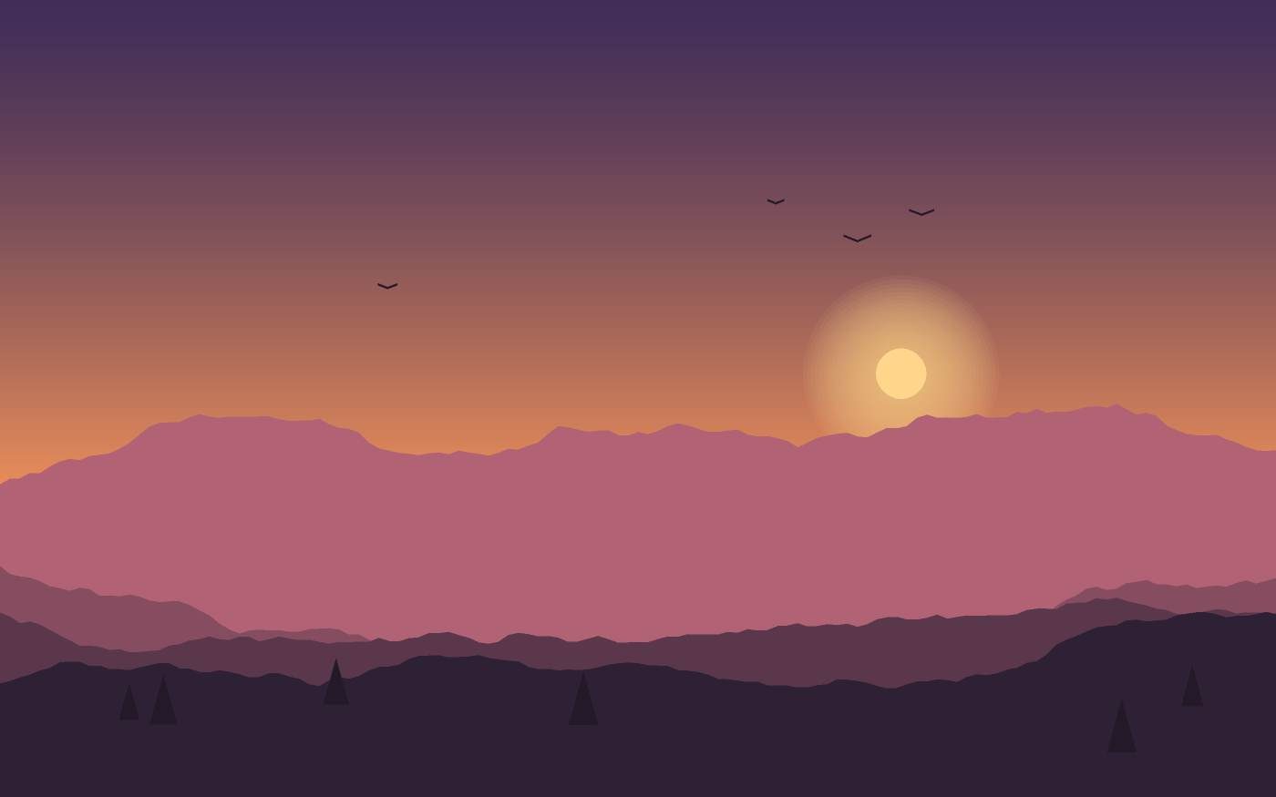 Illustration de paysage