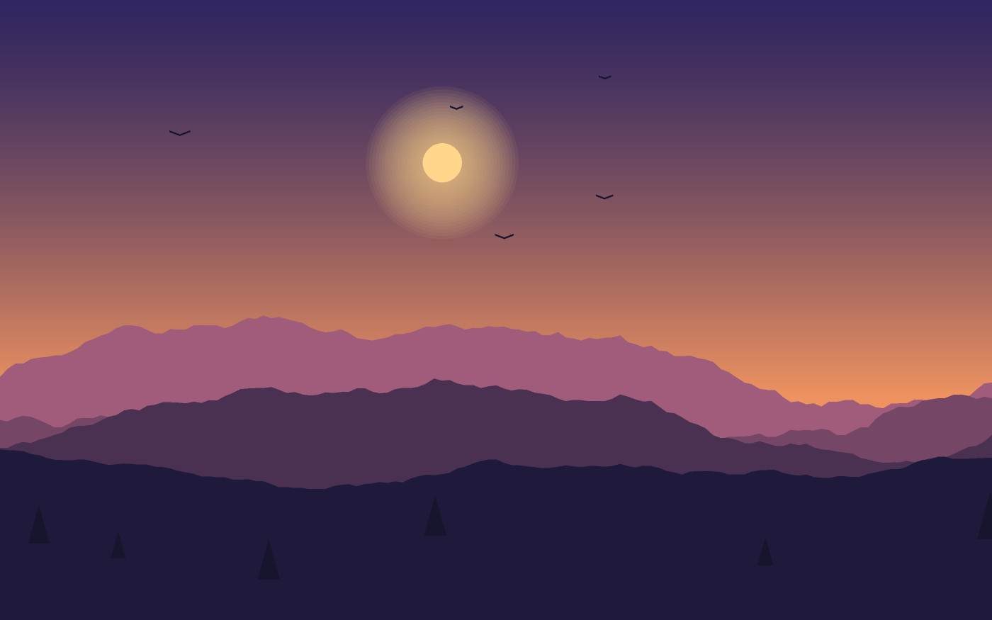 Illustration de paysage