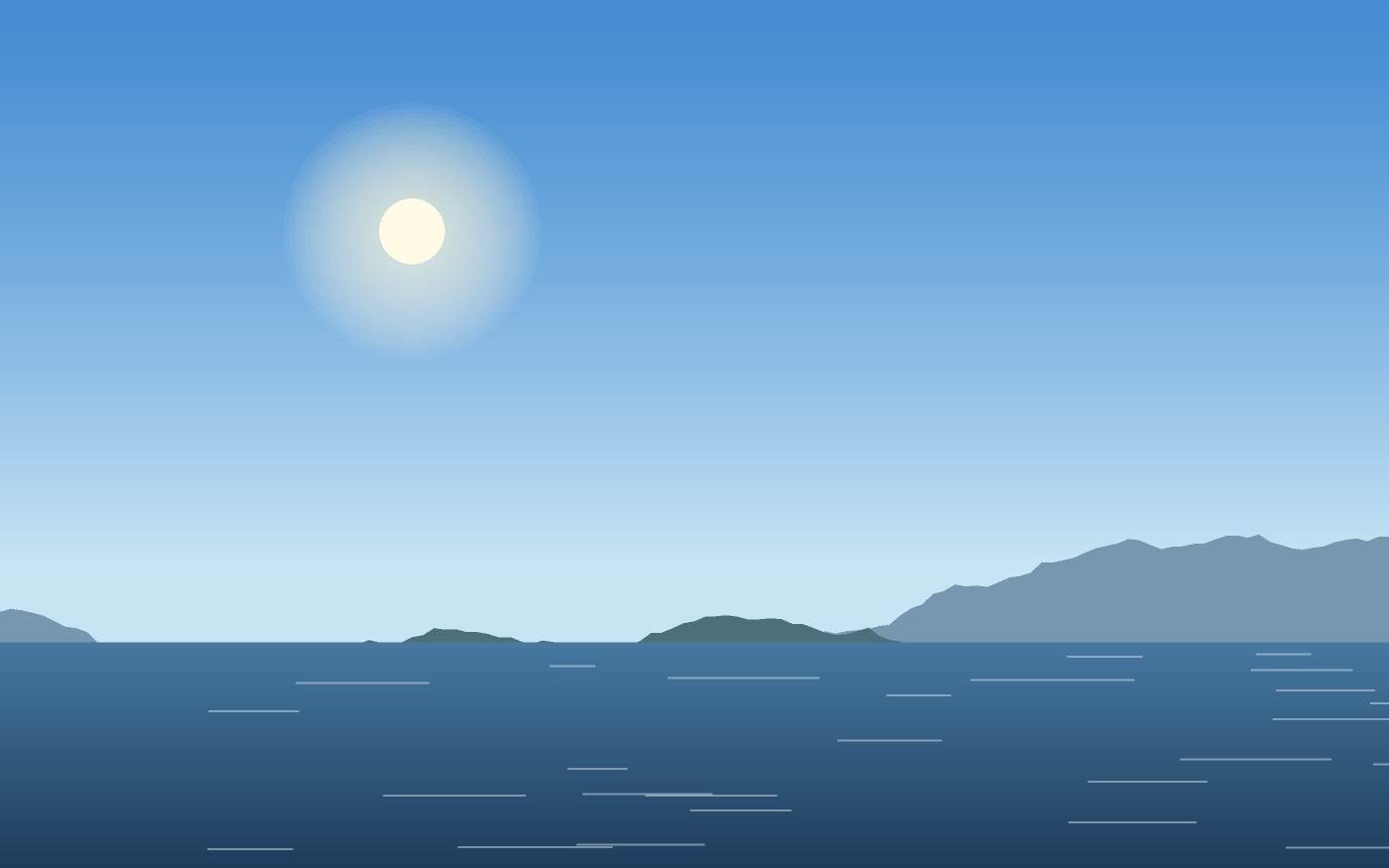 Landschapsillustratie