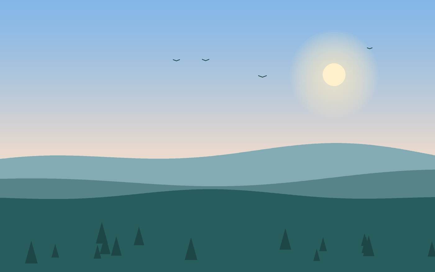 Landskapsillustration