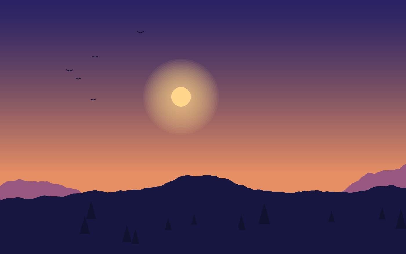 Landscape illustration
