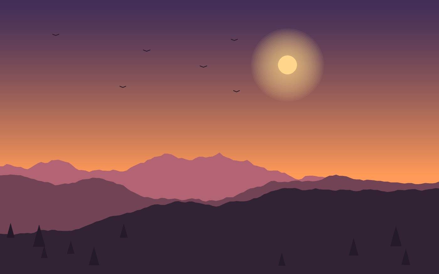 Landscape illustration